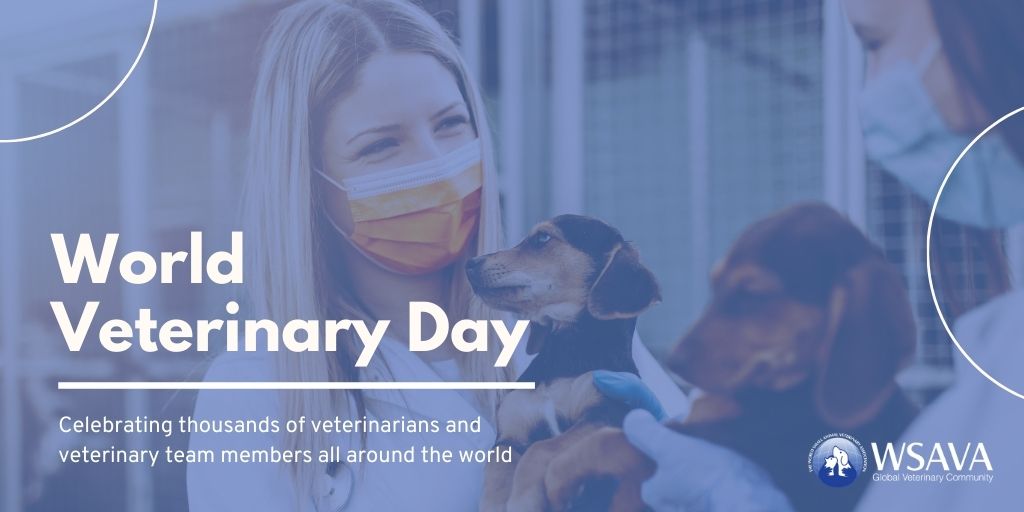 Thank you for your service on World Veterinary Day!