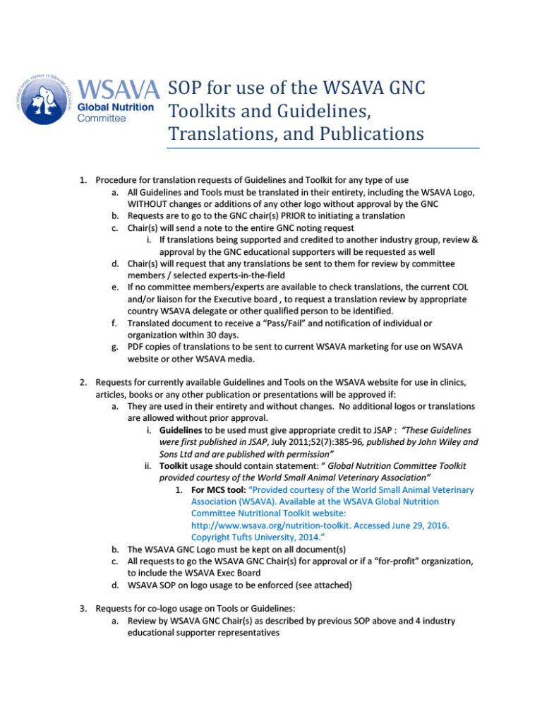 Global Nutrition Guidelines